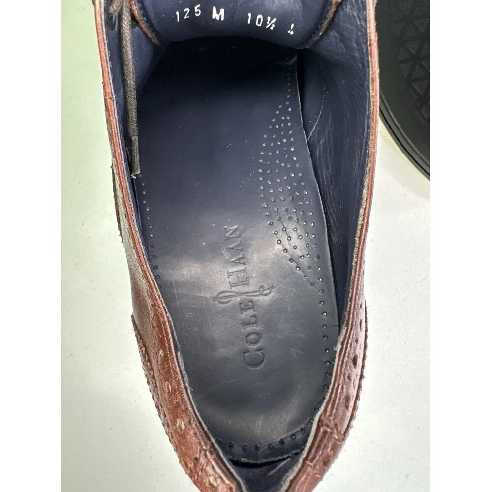 Cole Haan Brown Wingtip Oxfords Sz 10.5 M